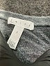 Leith Solid Gray Casual Dress Size S - photo 7