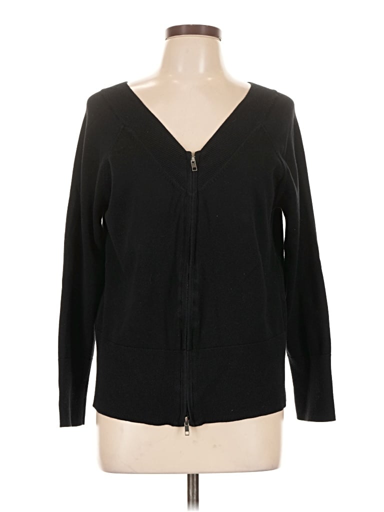 Pre-owned Cabi Cardigan Sweater In Black