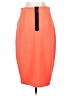 Gianni Bini Solid Orange Formal Skirt Size S - photo 2