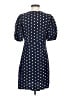 Gap 100% Rayon Polka Dots Blue Casual Dress Size S - photo 2