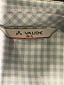 VAUDE 100% Polyester Checkered-gingham Gray Short Sleeve Blouse Size S - photo 7