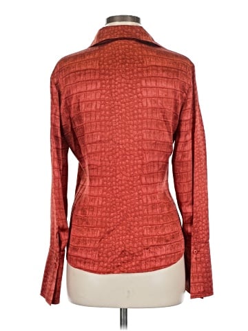 Carlisle Long Sleeve Silk Top (view 2)