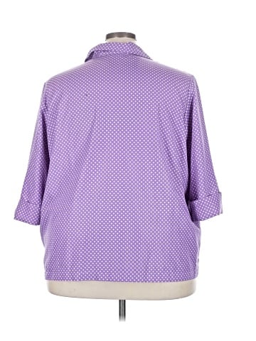 Blair 3/4 Sleeve Button-Down Shirt (view 2)