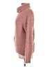 Fashion Nova 100% Polyester Pink Turtleneck Sweater Size L - photo 5