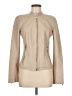 Express 100% Polyurethane Tan Jacket Size M - photo 1