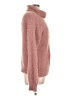 Fashion Nova 100% Polyester Pink Turtleneck Sweater Size L - photo 4