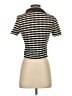 Zara Black Short Sleeve Top Size S - photo 2