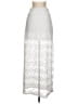 Solitaire Swim Solid White Silver Formal Skirt Size S - photo 2