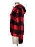 Angel Cult 100% Polyester Plaid Red Fleece Size M - photo 5