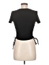 Zara Black Short Sleeve Top Size M - photo 2