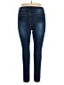 Wax Jean Solid Blue Jeans Size 14 - photo 2
