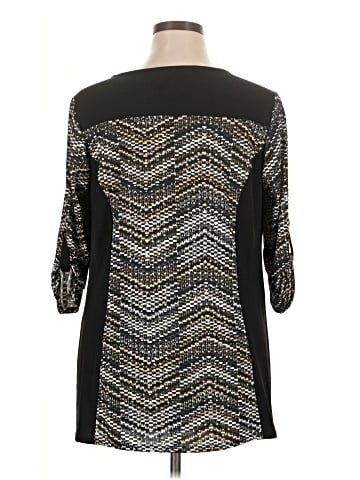 Notations 3/4 Sleeve Blouse (view 2)