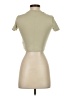 CUTS Tan Short Sleeve Turtleneck Size S - photo 2