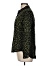 Alexander Jordan 100% Rayon Animal Print Green Long Sleeve Blouse Size M - photo 5