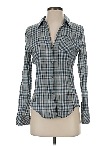 Kirra Long Sleeve Button-Down Shirt (view 1)