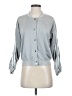 Unbranded 100% Polyester Silver Track Jacket Size M - photo 1