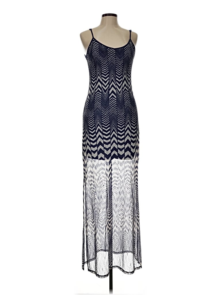 Pre-owned Love, Fire Cocktail Dress In Blue