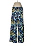 Slinky Brand Print Blue Casual Pants Size M - photo 1
