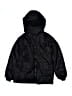 Assorted Brands 100% Polyester Solid Black Windbreaker Size 8 - photo 1