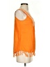 Cato 100% Cotton Orange Sleeveless Blouse Size S - photo 4
