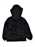 Assorted Brands 100% Polyester Solid Black Windbreaker Size 8 - photo 2