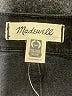 Madewell Solid Black Denim Shorts Size 33 waist - photo 3