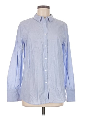 Express Long Sleeve Button-Down Shirt (view 1)