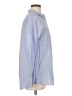 Express 100% Cotton Blue Long Sleeve Button-Down Shirt Size M - photo 4
