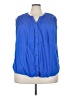 Caffé Marrakesh Blue Sleeveless Blouse Size 3X - photo 1