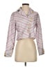 Unbranded 100% Polyester Stripes Pink Jacket Size S - photo 1