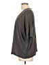 Gap 100% Viscose Gray 3/4 Sleeve Top Size L - photo 5