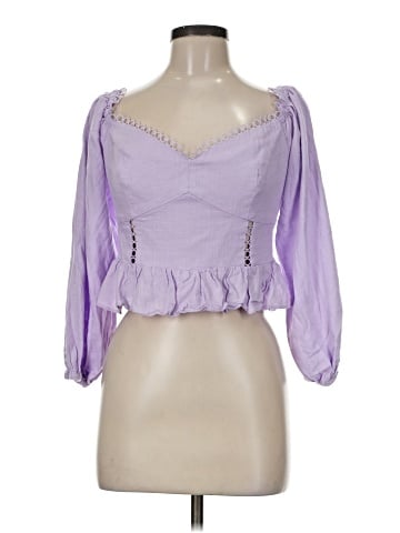 Express 3/4 Sleeve Blouse (view 1)