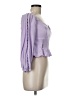 Express Purple 3/4 Sleeve Blouse Size M - photo 4