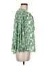 Current Air 100% Polyester Green 3/4 Sleeve Blouse Size M - photo 4