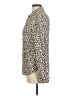 Equipment Animal Print Ivory Long Sleeve Button-Down Shirt Size M - photo 5