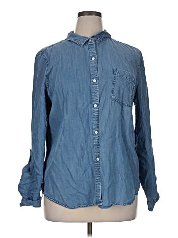 Como Vintage Long Sleeve Button-Down Shirt (view 1)