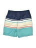 OshKosh B'gosh 100% Polyester Color Block Blue Teal Board Shorts Size 4T - photo 2