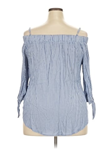 Iz Byer 3/4 Sleeve Blouse (view 2)