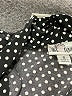 Sweet Storm Polka Dots Black Cocktail Dress Size S - photo 7