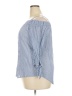 Iz Byer 100% Rayon Blue 3/4 Sleeve Blouse Size XXL - photo 5