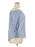 Iz Byer 100% Rayon Blue 3/4 Sleeve Blouse Size XXL - photo 4