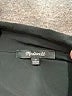 Madewell Black Drapey Banded-Bottom Button-Down Top Size M - photo 6