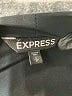 Express 100% Polyester Solid Black Casual Dress Size S - photo 7