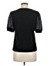 CeCe Black Short Sleeve Top Size M - photo 2