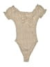 Princess Polly 100% Polyester Tan Bodysuit Size 2 - photo 1