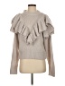 LUCCA 100% Acrylic Tan Turtleneck Sweater Size S - photo 1