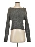 Hyfve 100% Polyester Metallic Gray Pullover Sweater Size S - photo 1