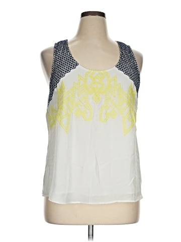 Skies Are Blue Sleeveless Blouse (view 1)