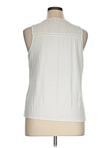 Skies Are Blue Sleeveless Blouse (view 2)