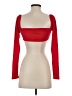 Princess Polly Red Long Sleeve Top Size 2 - photo 2